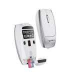 Chuột không dây mini HXSJ M109, 3D phải, đầu đọc thẻ TF, 4 nút im lặng 4D