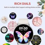 Đồng hồ thông minh nữ CY29 Màn hình AMOLED 1.32 inch Hỗ trợ ứng dụng COFIT