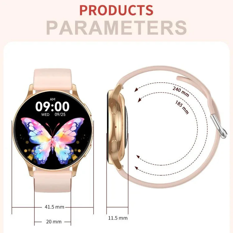 Đồng hồ thông minh nữ CY29 Màn hình AMOLED 1.32 inch Hỗ trợ ứng dụng COFIT