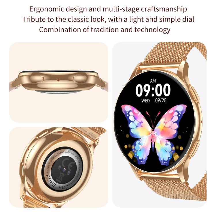 Đồng hồ thông minh nữ CY29 Màn hình AMOLED 1.32 inch Hỗ trợ ứng dụng COFIT