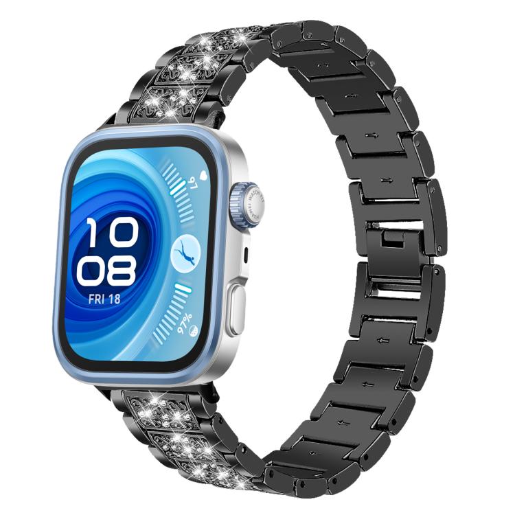 xDfind Diamond Jewelry Stainless Steel Watch Band, For Huawei Watch Fit 5 / Fit 5 Pro 20mm, For Huawei Band 10 / 9 / 8 14mm