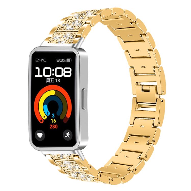 xDfind Diamond Jewelry Stainless Steel Watch Band, For Huawei Watch Fit 5 / Fit 5 Pro 20mm, For Huawei Band 10 / 9 / 8 14mm
