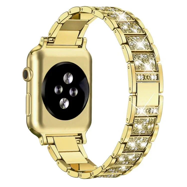 Dây đồng hồ thép không gỉ trang sức kim cương xDfind, dành cho Apple Watch 42 / 44 / 45 / 46 / 49mm, dành cho Apple Watch 38 / 40 / 41 / S10 42mm