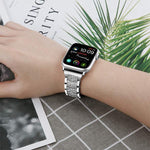 Dây đồng hồ thép không gỉ trang sức kim cương xDfind, dành cho Apple Watch 42 / 44 / 45 / 46 / 49mm, dành cho Apple Watch 38 / 40 / 41 / S10 42mm