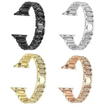 Dây đồng hồ thép không gỉ trang sức kim cương xDfind, dành cho Apple Watch 42 / 44 / 45 / 46 / 49mm, dành cho Apple Watch 38 / 40 / 41 / S10 42mm