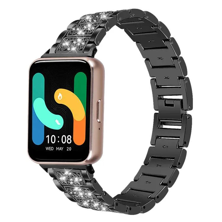 xDfind Diamond Jewelry Stainless Steel Watch Band, For Samsung Galaxy Watch Ultra / Ultra 2025, For Samsung Galaxy Watch8 / Watch8 Classic, For Samsung Galaxy Watch7 / FE / 6 / 5 / 4, For Samsung Galaxy Fit3