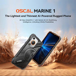 Blackview Oscal Marine 1, màn hình 6,56 inch Android 15 Unisoc UMS9230E T615 tám nhân, mạng: 4G, OTG, NFC, 4GB+128GB