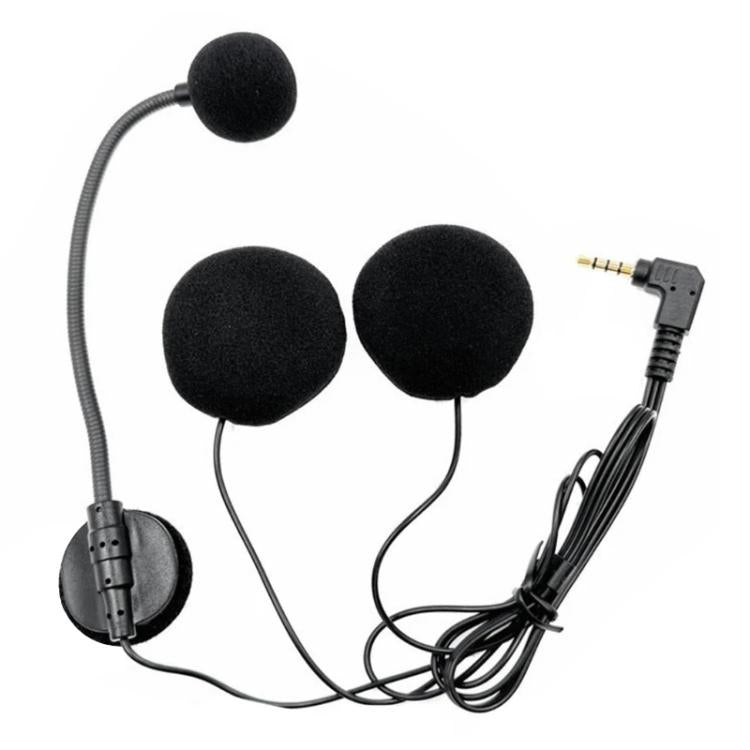 Tai nghe micro đàm thoại mũ bảo hiểm nửa đầu xe máy, 3.5mm