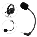 Tai nghe micro chơi game thể thao điện tử 2.5mm gập khuỷu, dành cho Turtle Beach Recon 500