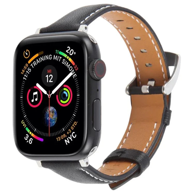 Dây đồng hồ da microfiber lụa, dành cho Apple Watch 46mm / 49mm / 45mm / 44mm, dành cho Apple Watch 42mm / 41mm / 40mm / 38mm