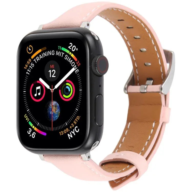 Dây đồng hồ da microfiber lụa, dành cho Apple Watch 46mm / 49mm / 45mm / 44mm, dành cho Apple Watch 42mm / 41mm / 40mm / 38mm