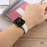 Dây đồng hồ da microfiber lụa, dành cho Apple Watch 46mm / 49mm / 45mm / 44mm, dành cho Apple Watch 42mm / 41mm / 40mm / 38mm