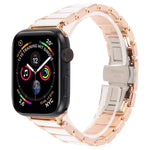 Dây đồng hồ thép gốm ba hạt 18mm, dành cho Apple Watch 46mm / 49mm / 45mm / 44mm, dành cho Apple Watch 42mm / 41mm / 40mm / 38mm