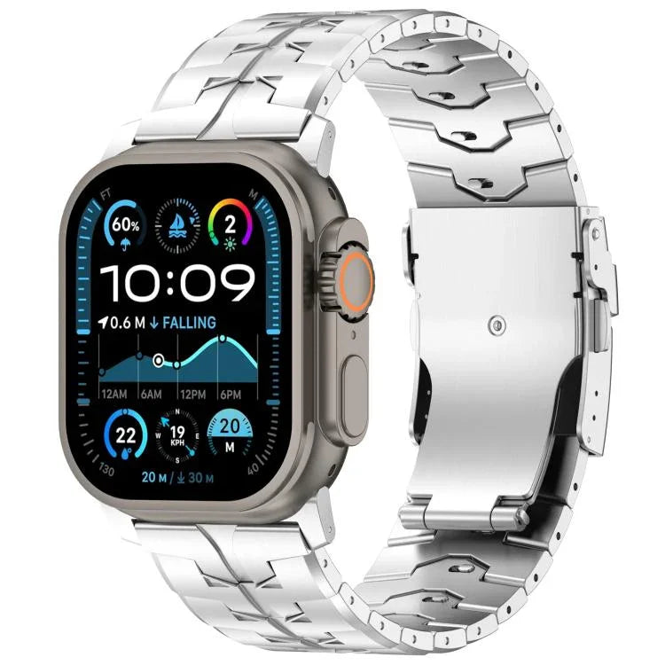 Dây đồng hồ Hợp kim Titan Khóa Phẳng Tháo Nhanh 26mm, Dành cho Apple Watch 46mm / 49mm / 45mm / 44mm