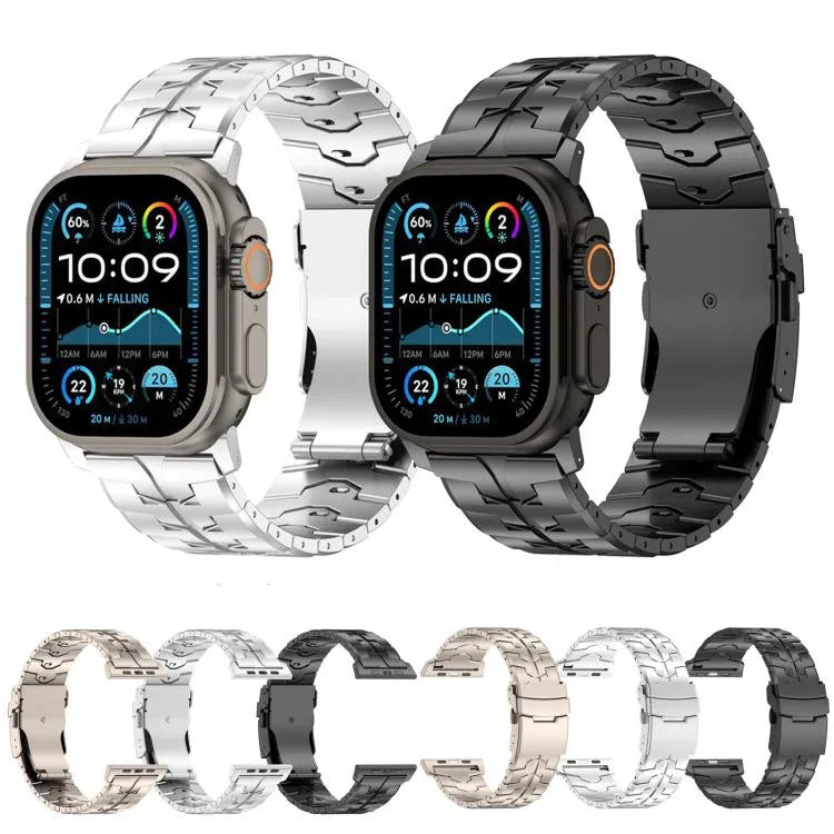Dây đồng hồ Hợp kim Titan Khóa Phẳng Tháo Nhanh 26mm, Dành cho Apple Watch 46mm / 49mm / 45mm / 44mm