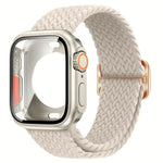 Dây đồng hồ Nylon Khóa Thang với Ốp PC Film Ultra 49mm Thay Đổi, Dành cho Apple Watch Series 44mm, Dành cho Apple Watch Series 40mm, Dành cho Apple Watch Series 10 / 11 46mm, Dành cho Apple Watch Series 10 / 11 42mm, Dành cho Apple Watch Series 45mm