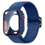 Dây đồng hồ Nylon Khóa Thang với Ốp PC Film Ultra 49mm Thay Đổi, Dành cho Apple Watch Series 44mm, Dành cho Apple Watch Series 40mm, Dành cho Apple Watch Series 10 / 11 46mm, Dành cho Apple Watch Series 10 / 11 42mm, Dành cho Apple Watch Series 45mm