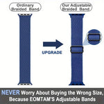 Dây đồng hồ Nylon Khóa Thang với Ốp PC Film Ultra 49mm Thay Đổi, Dành cho Apple Watch Series 44mm, Dành cho Apple Watch Series 40mm, Dành cho Apple Watch Series 10 / 11 46mm, Dành cho Apple Watch Series 10 / 11 42mm, Dành cho Apple Watch Series 45mm