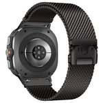 Dây đồng hồ thép titan Milanese khóa dù, dành cho Samsung Galaxy Watch Ultra / Ultra 2025, dành cho Samsung Galaxy Watch8 / Watch8 Classic
