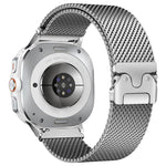 Dây đồng hồ thép titan Milanese khóa dù, dành cho Samsung Galaxy Watch Ultra / Ultra 2025, dành cho Samsung Galaxy Watch8 / Watch8 Classic