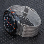 Dây đồng hồ thép titan Milanese khóa dù, dành cho Samsung Galaxy Watch Ultra / Ultra 2025, dành cho Samsung Galaxy Watch8 / Watch8 Classic