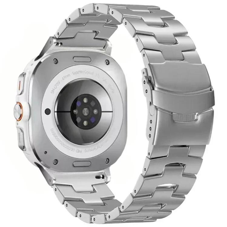 Dây đồng hồ hợp kim titan khóa an toàn, dành cho Samsung Galaxy Watch Ultra 47mm / Ultra 2025