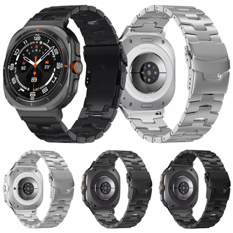 Dây đồng hồ hợp kim titan khóa an toàn, dành cho Samsung Galaxy Watch Ultra 47mm / Ultra 2025