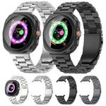Dây Đồng Hồ Hợp Kim Titan Khóa Phẳng Ba Hạt, Dành Cho Samsung Galaxy Watch Ultra / Ultra 2025, Dành Cho Samsung Galaxy Watch8 / Watch8 Classic