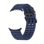 Dây Đồng Hồ Silicone Lỗ Hai Hàng Kèm Ốp TPU, Dành Cho Samsung Galaxy Watch Ultra 47mm / Ultra 2025