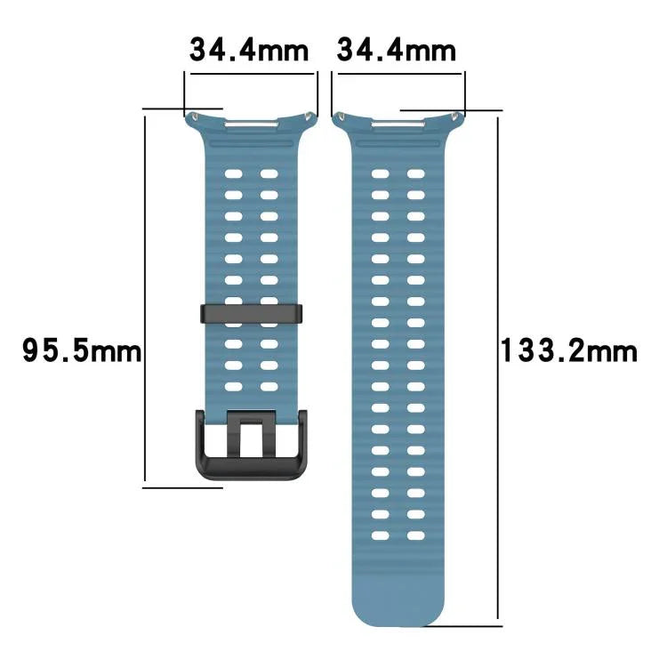 Dây Đồng Hồ Silicone Lỗ Hai Hàng Kèm Ốp TPU, Dành Cho Samsung Galaxy Watch Ultra 47mm / Ultra 2025