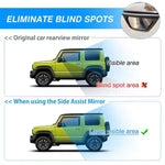 For Suzuki Jimny JB74 / JB64 2018- Car Rear-view Blind Spot Wide-angle Auxiliary Mirror, Right Side, Left Side