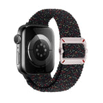 Double Loop Mechanical Buckle Nylon Braid Watch Band, For Apple Watch 42mm / 41mm / 40mm / 38mm