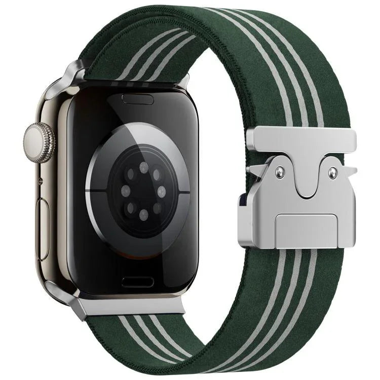 Dây đồng hồ nylon bện 3 sọc khóa dù xDfind, Dành cho Apple Watch 42 / 44 / 45 / 46 / 49mm, Dành cho Apple Watch 38 / 40 / 41 / S10 42mm