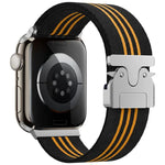 Dây đồng hồ nylon bện 3 sọc khóa dù xDfind, Dành cho Apple Watch 42 / 44 / 45 / 46 / 49mm, Dành cho Apple Watch 38 / 40 / 41 / S10 42mm