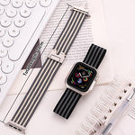 Dây đồng hồ nylon bện 3 sọc khóa dù xDfind, Dành cho Apple Watch 42 / 44 / 45 / 46 / 49mm, Dành cho Apple Watch 38 / 40 / 41 / S10 42mm