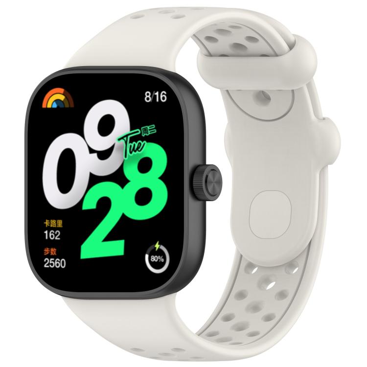 xDfind BreathableHole Solid Color Silicone Watch Band, For Xiaomi Band 10 Pro / 9 Pro / Redmi Watch 6