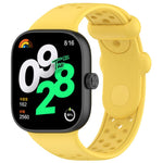 xDfind BreathableHole Solid Color Silicone Watch Band, For Xiaomi Band 10 Pro / 9 Pro / Redmi Watch 6