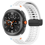 Dây Đồng Hồ Silicone Khóa Đen Từ Tính xDfind, Cho Samsung Galaxy Watch8 / Watch8 Classic