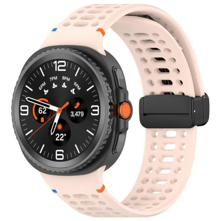 Dây Đồng Hồ Silicone Khóa Đen Từ Tính xDfind, Cho Samsung Galaxy Watch8 / Watch8 Classic