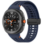 Dây Đồng Hồ Silicone Khóa Đen Từ Tính xDfind, Cho Samsung Galaxy Watch8 / Watch8 Classic