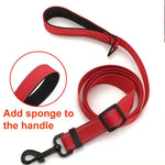 Vòng Cổ Phản Quang Cho Thú Cưng Khóa Đen Nylon, S, M, L, Vòng Cổ Nylon, S, Vòng Cổ Nylon, M, Vòng Cổ Nylon, L
