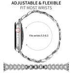 Dây đồng hồ kim loại xoắn nhỏ xDfind, Dành cho Apple Watch 38 / 40 / 41 / S10 42mm 20mm