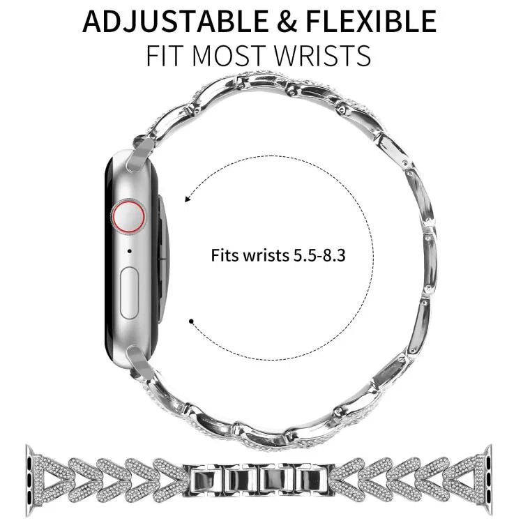 Dây đồng hồ kim loại xoắn nhỏ xDfind, Dành cho Apple Watch 38 / 40 / 41 / S10 42mm 20mm