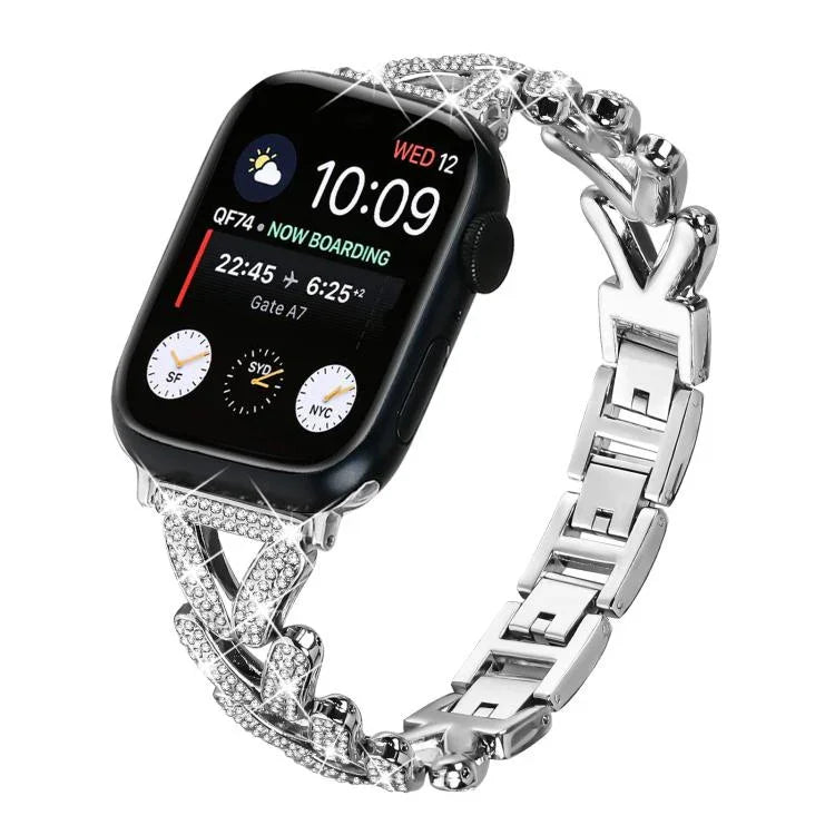 Dây đồng hồ kim loại xoắn nhỏ xDfind, Dành cho Apple Watch 38 / 40 / 41 / S10 42mm 20mm