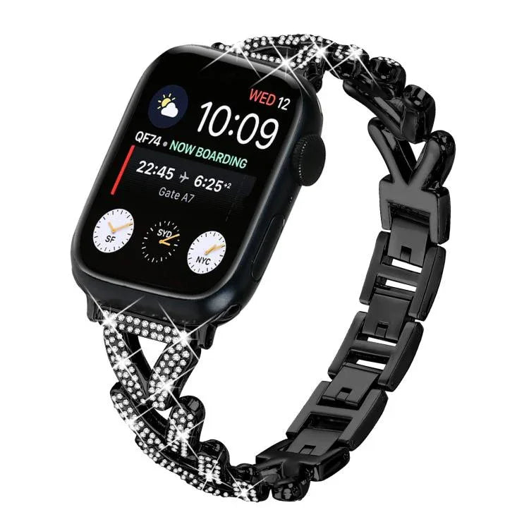 Dây đồng hồ kim loại xoắn nhỏ xDfind, Dành cho Apple Watch 38 / 40 / 41 / S10 42mm 20mm