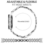 Dây Đồng Hồ Kim Loại Kim Cương Xoắn Nhỏ 20mm xDfind, Cho Samsung Galaxy Watch FE/7/6/5/4 Classic