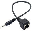 Cáp adapter cổng mạng RJ45 cái sang 3.5mm đực cho màn hình cảm ứng Thunderstone