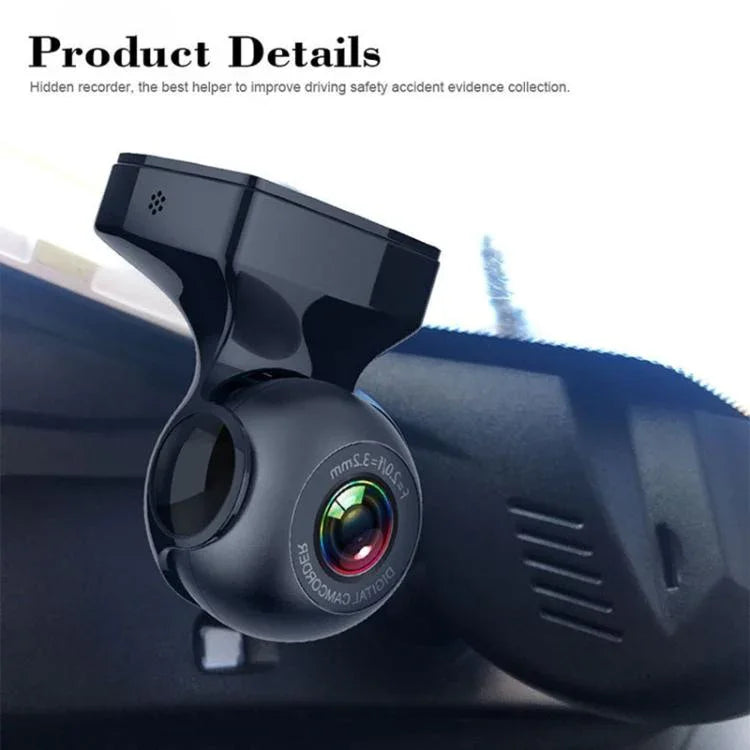 Thiết bị ghi hình lái xe ẩn USB WiFi HD nhìn ban đêm