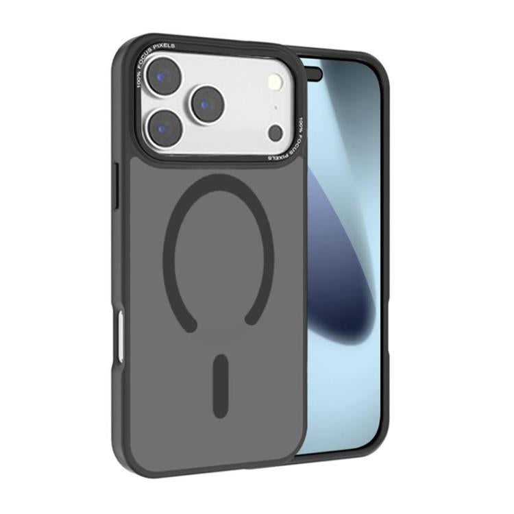 Ốp lưng điện thoại Kalebol khung kim loại cho ống kính MagSafe PC mờ, dành cho iPhone 17 Pro Max, iPhone 17 Pro, iPhone 17, iPhone Air, iPhone 16 Pro Max
