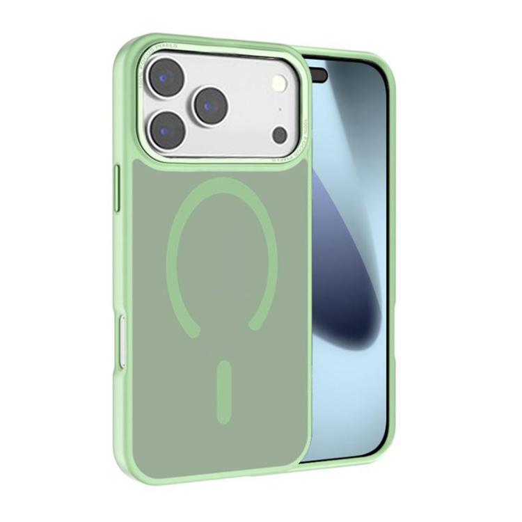 Ốp lưng điện thoại Kalebol khung kim loại cho ống kính MagSafe PC mờ, dành cho iPhone 17 Pro Max, iPhone 17 Pro, iPhone 17, iPhone Air, iPhone 16 Pro Max